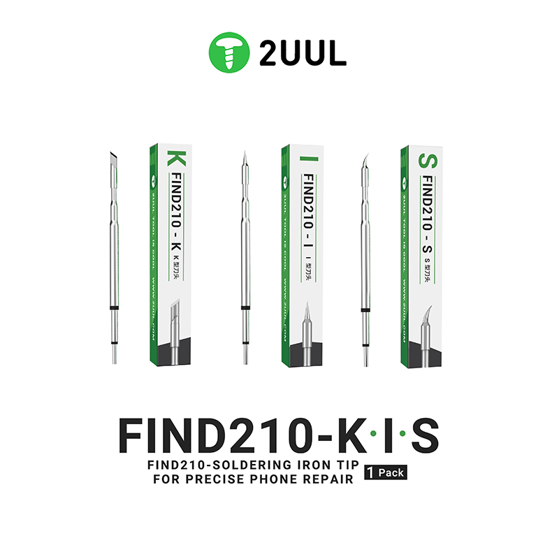 Electronics Repair Kit With Soldering Iron - 2UUL C210 K I S ujung