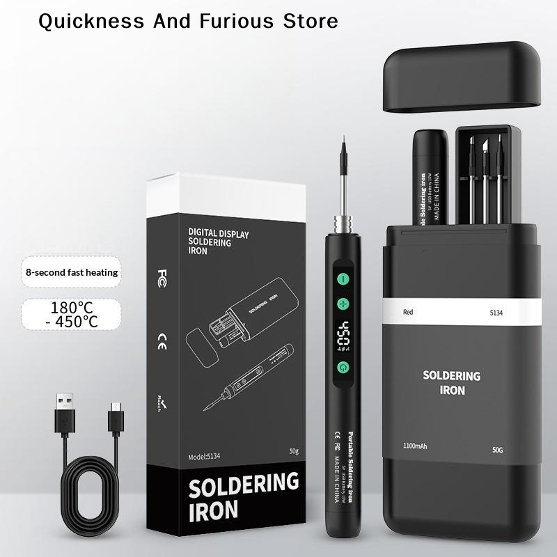 【TO】Alat solder nirkabel denga - Electronics Repair Kit With Soldering Iron ulasan dan harga
