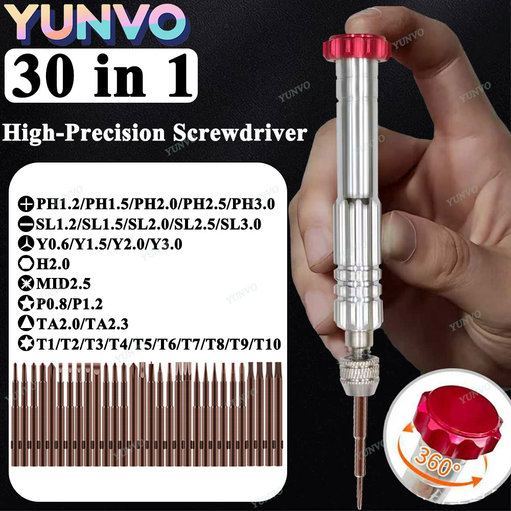 Set Obeng Presisi Magnetik 30  - Electronics Repair Business ulasan dan harga