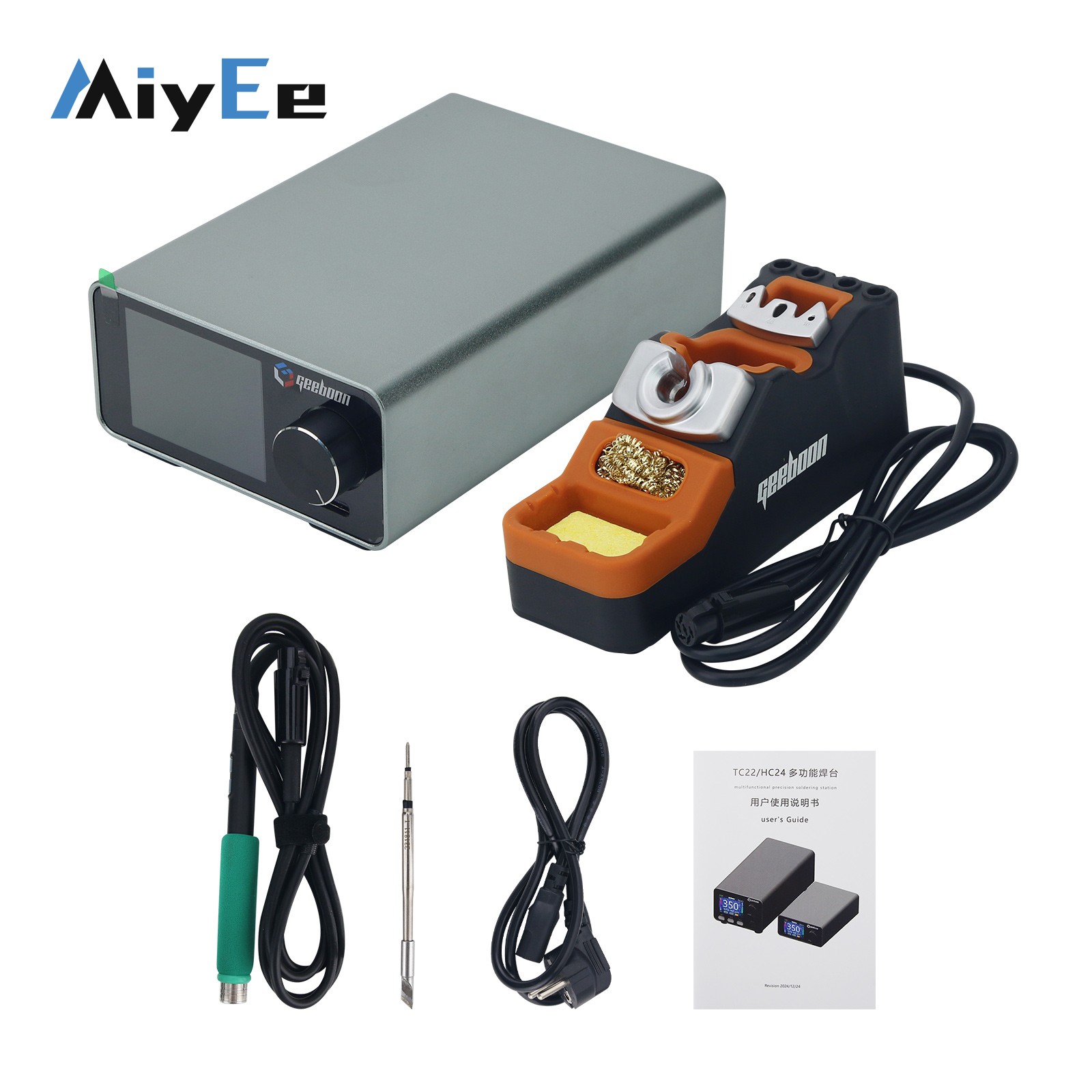 GEEBOON TC22 240W Kit Stasiun  - Electronics Repair Kit With Soldering Iron ulasan dan harga