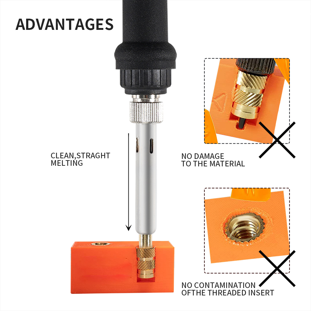 Adaptor Ujung Solder Nut Heat  - Electronics Repair Kit With Soldering Iron ulasan dan harga