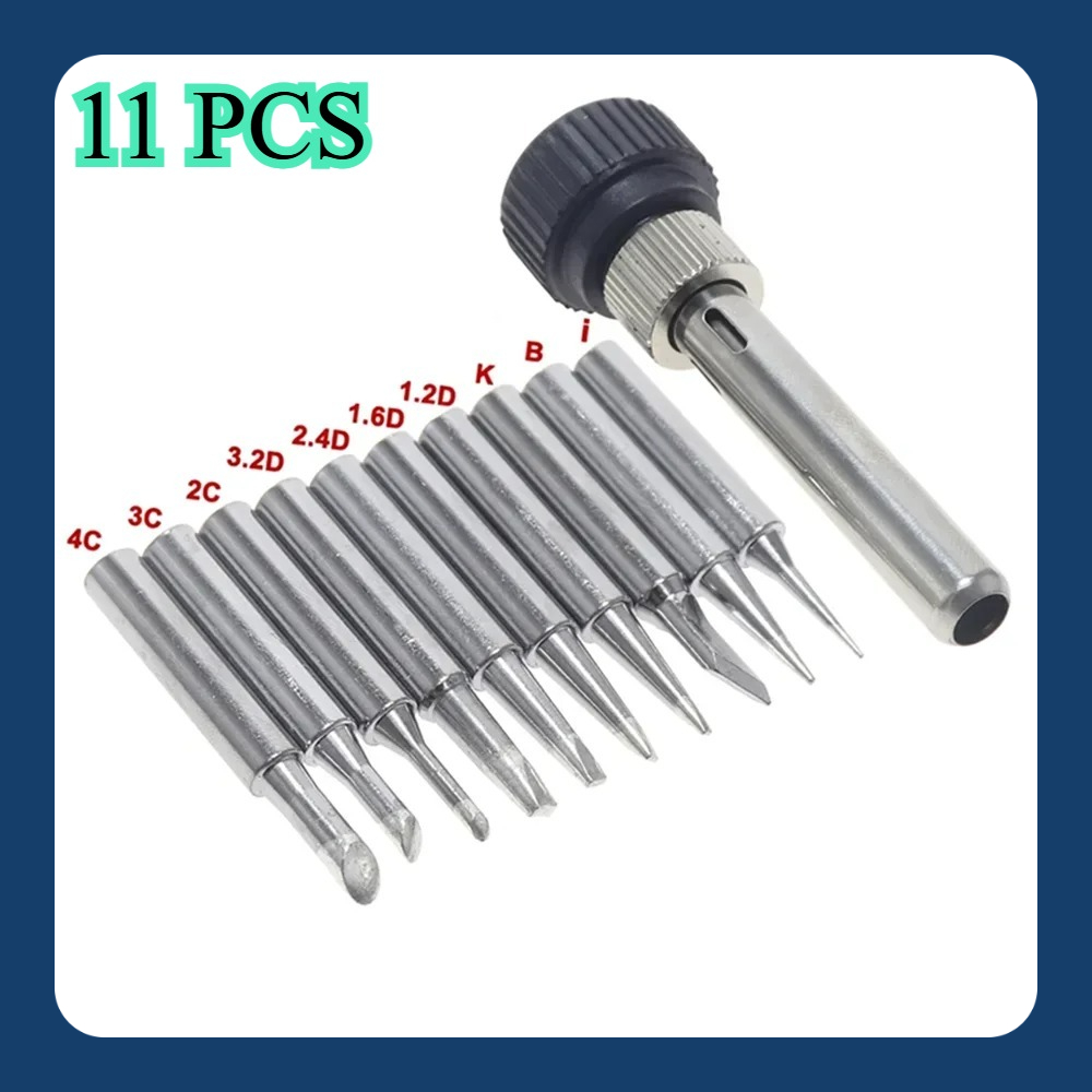 11 Buah Kit Ujung Besi Solder  - Electronics Repair Kit With Soldering Iron ulasan dan harga