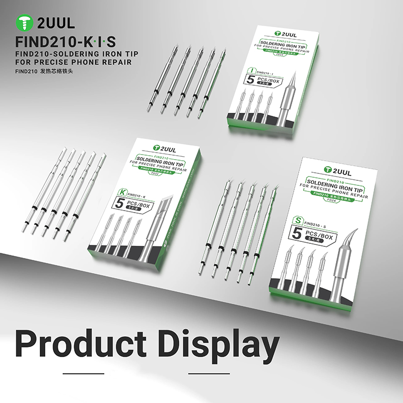 2UUL C210 K I S ujung besi sol - Electronics Repair Kit With Soldering Iron ulasan dan harga