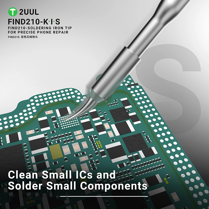 2UUL C210 K I S ujung besi sol - Electronics Repair Kit With Soldering Iron ulasan dan harga