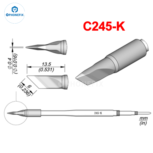 OEM seri C245 C470 Tips C245-K - Electronics Repair Kit With Soldering Iron ulasan dan harga