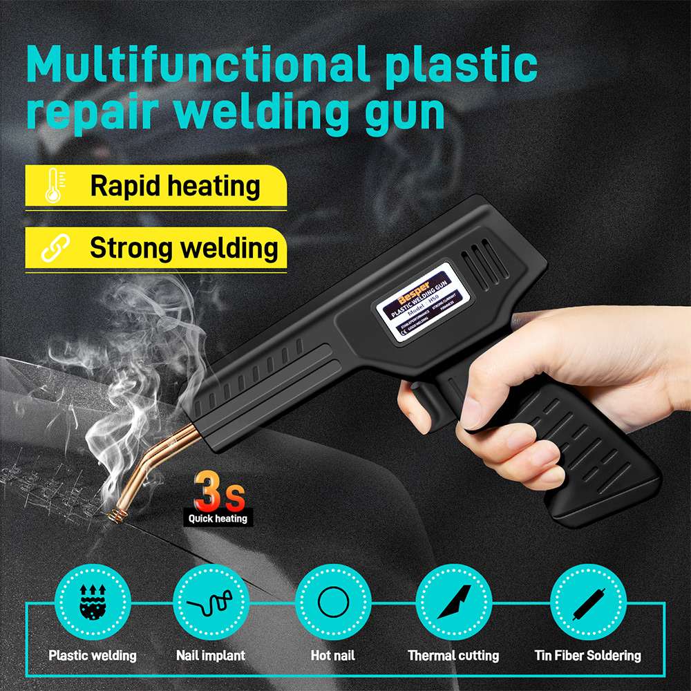 Alat Las Plastik 50W 1000-200P - Electronics Repair Kit With Soldering Iron ulasan dan harga